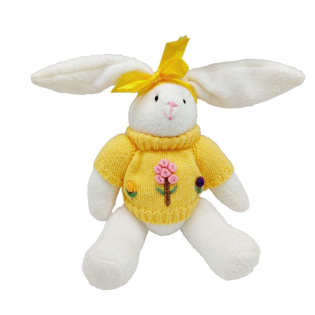 イエローのウサギ ぬいぐるみ プチラパン ye イエロー ウサギ ぬいぐるみ うさぎ テイクオフ