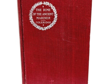 The Rime of the Ancient Mariner M A Eaton Coleridge 1906 Hardcover LESEN