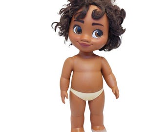 Moana Classic Princess Toddler Baby Doll Collection Disney Sandy Toes 15&quot;