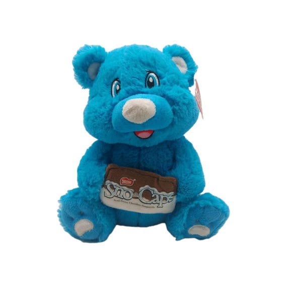 Nestle Chocolate Sno-caps Blue Teddy Bear Doll 10