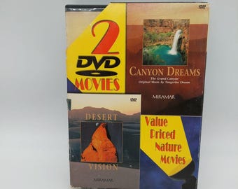 Desert Vision & Canyon Dreams Dvd 2 Disc Set Miramar - Etsy
