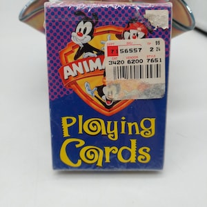 Animaniacs Spielkarten Deck 1996 Neu mit Etikett