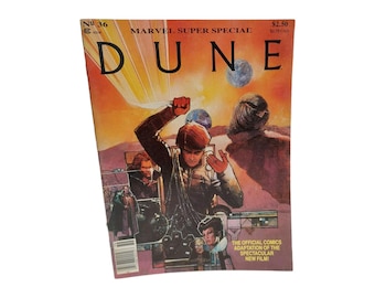Marvel Super Special #36 Dune Magazine Official Comics Adaption 1984