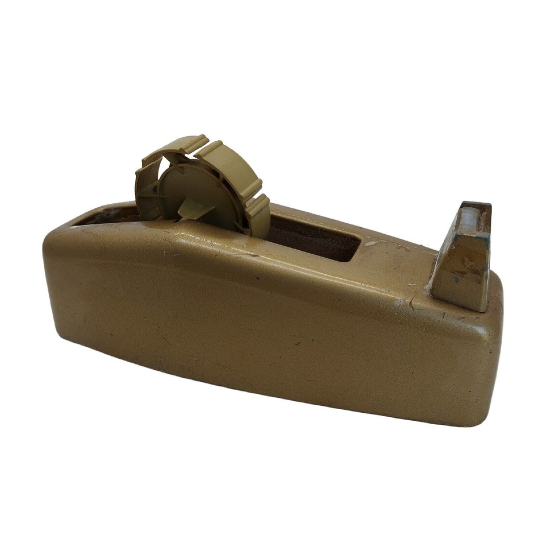 Scotch Brand Tape Dispenser Gold Metal Whale Tail Minnesota Etsy