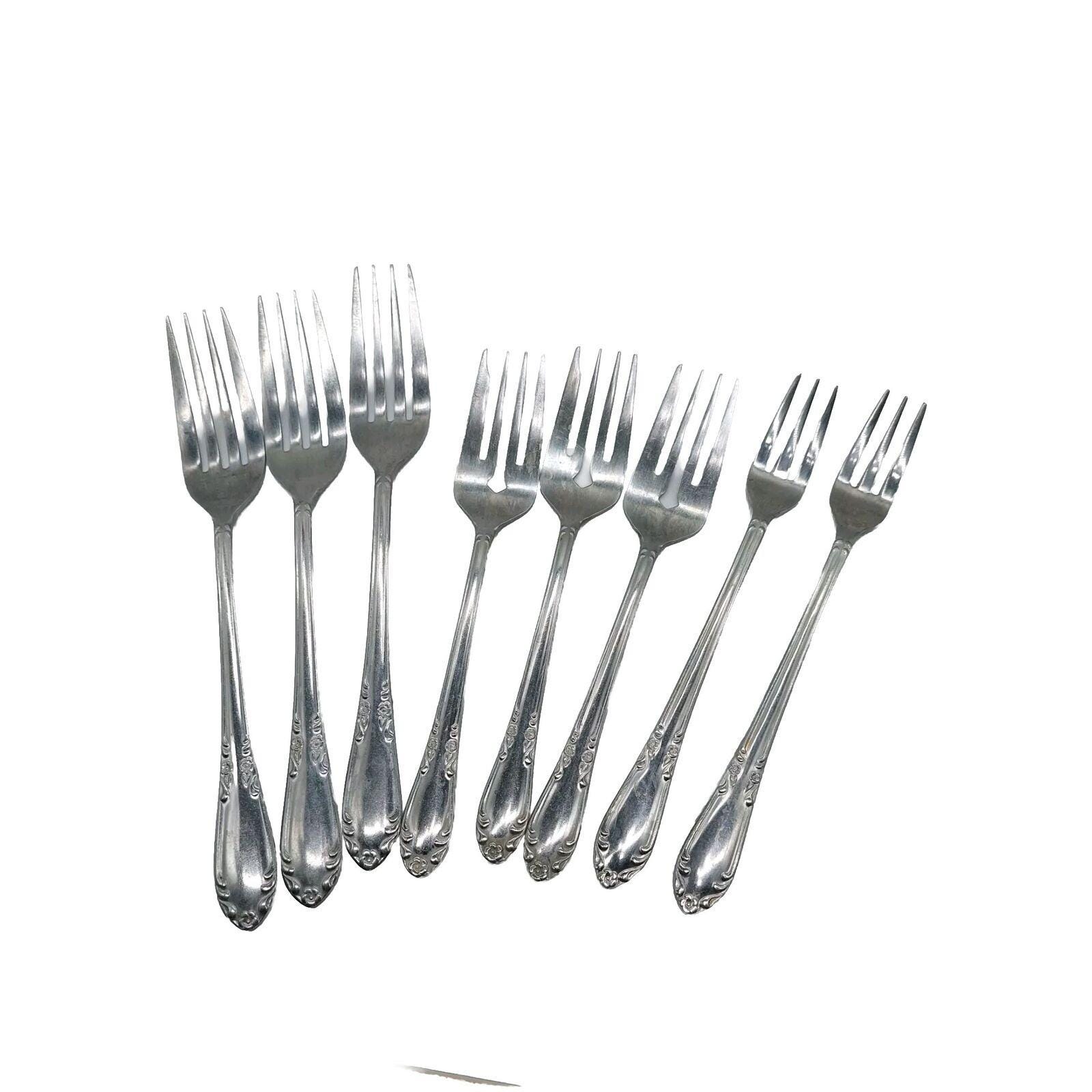 Everbrite EVS4 Forks Various Sizes Lot Of 8
