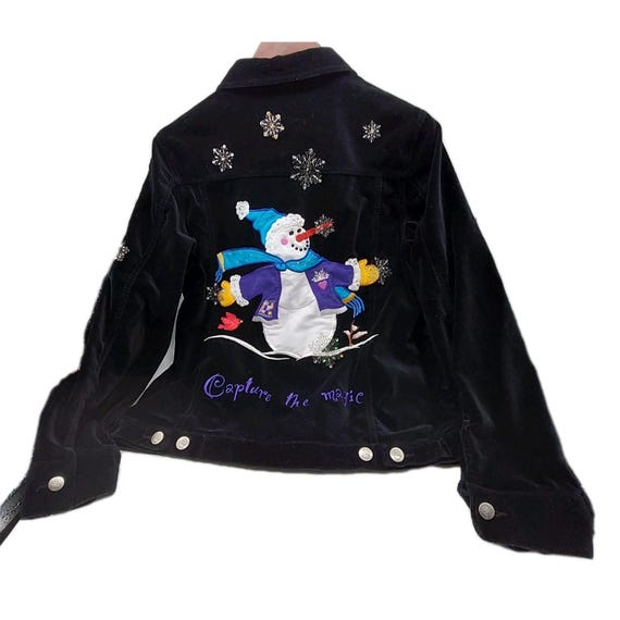 The Quacker Factory Womans Jacket Size Small Snow… - image 1