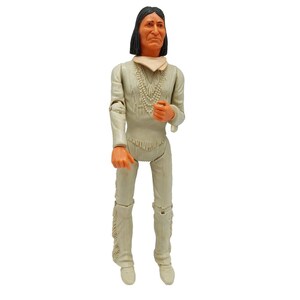 Louis Marx Geronimo 11" Action Figure Vintage Indian