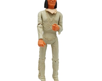 Louis Marx Geronimo 11&quot; Action Figure Vintage Indian