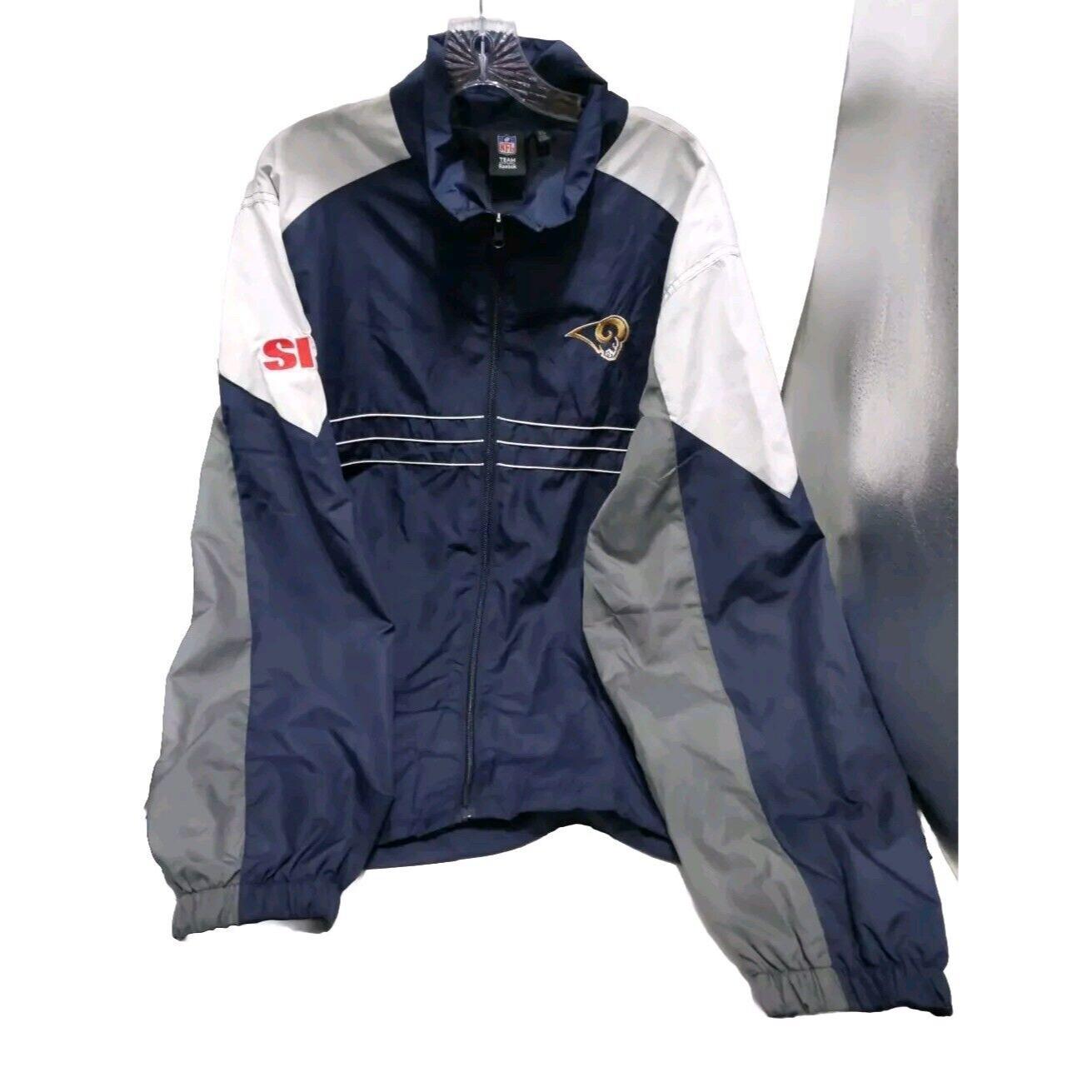 ウォームアップウェア NFL reebok vintage team jacket ウォームアップ