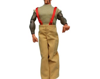 GI Joe Hasbro Pawtucket stripes on face Blue Eyes Action Figure 1996 outfit
