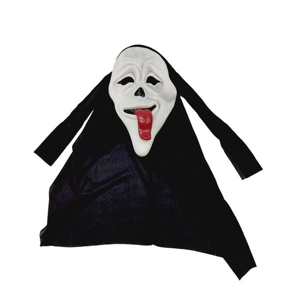 Scary Movie Wassup Tongue Mask Scream Ghostface Easter Fun World Halloween