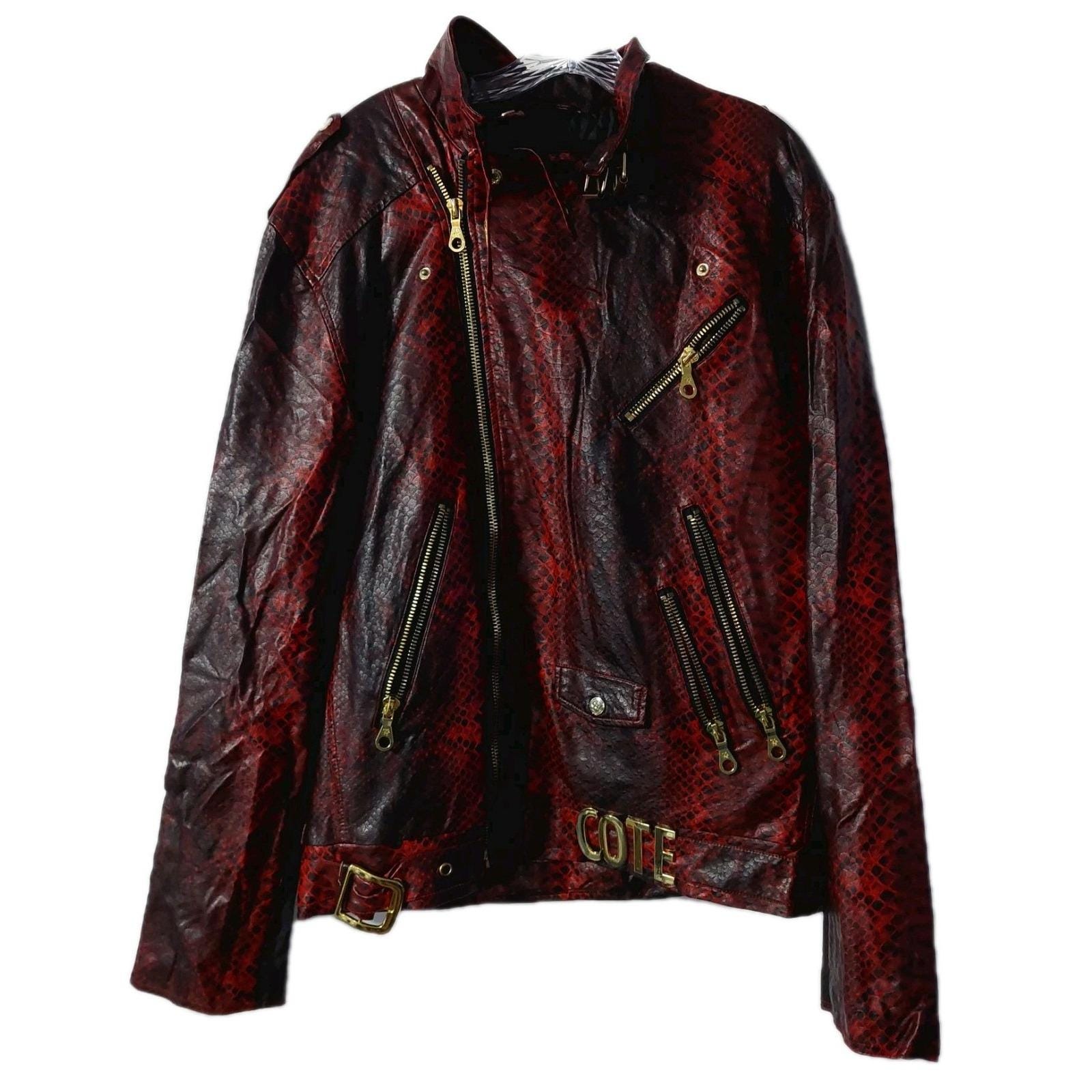 ジャケット・アウター Roen spray coating snake skin jacket ジャケット・アウター Roen spray coating snake skin jacket