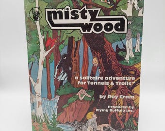Misty Wood Tunnels & Trolls Solo Dungeon 16 Roy Cram Jr READ