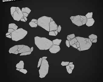 Broken concrete Basing Material - Goon Master Games