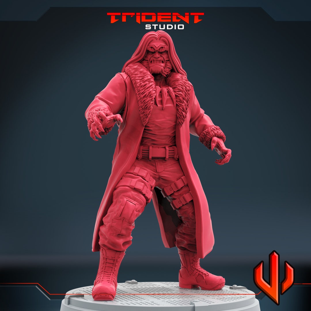 Sabertooth Fanart on 35mm Base by Trident Studio - MARVEL CRISIS ...