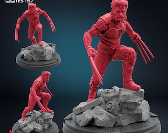 Wolverine Days of Future Past Fanart on 35mm Base by  Trident Studio - CRISIS PROTOCOL