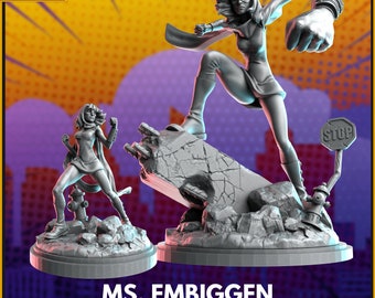 Ms. Embiggen on 35/65mm Base by  C27 Minis & Terrain - CRISIS PROTOCOL
