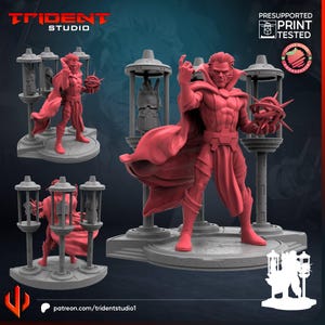 The collector Fanart on 50mm Base by Trident Studio - CRISIS PROTOCOL