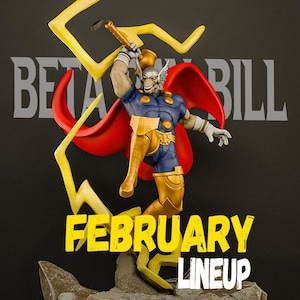Beta Ray Bill Fanart op basis van 50 mm van Hall of Heroes - CRISISPROTOCOL