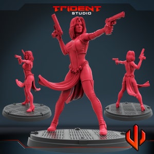 Mystique Fanart on 35mm Base by Trident Studio - Crisis Protocol