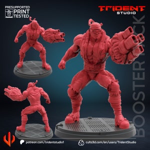 Random Fanart on 35mm Base by  Trident Studio - CRISIS PROTOCOL