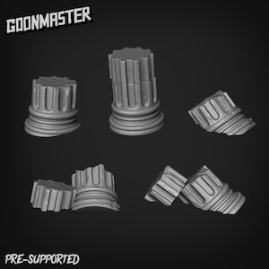Ruined pillars Basing Material - Goon Master Games