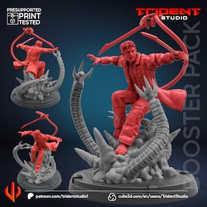 Night Crawler Fanart on 35mm Base by  Trident Studio - CRISIS PROTOCOL