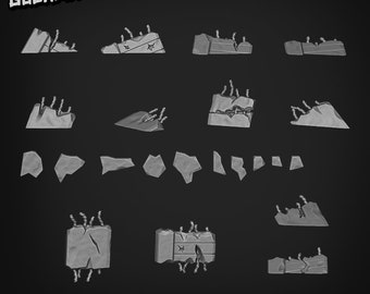 Rubble Sets Basing Material - Goon Master Games