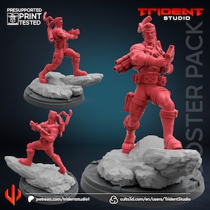 Forge Fanart on 35mm Base by  Trident Studio - CRISIS PROTOCOL