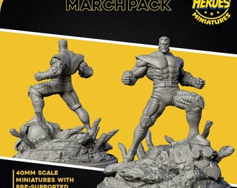 Colossus Fanart on 50mm Base by Hall of Heroes  - CRISIS PROTOCOL