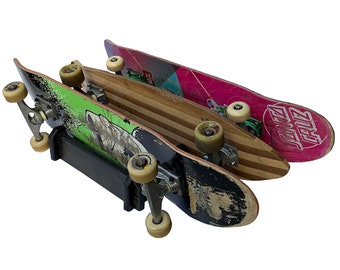 Single Skateboard Deck Display Case Cabinet Rack Wall Holder 98% UV FULL SIZE 
