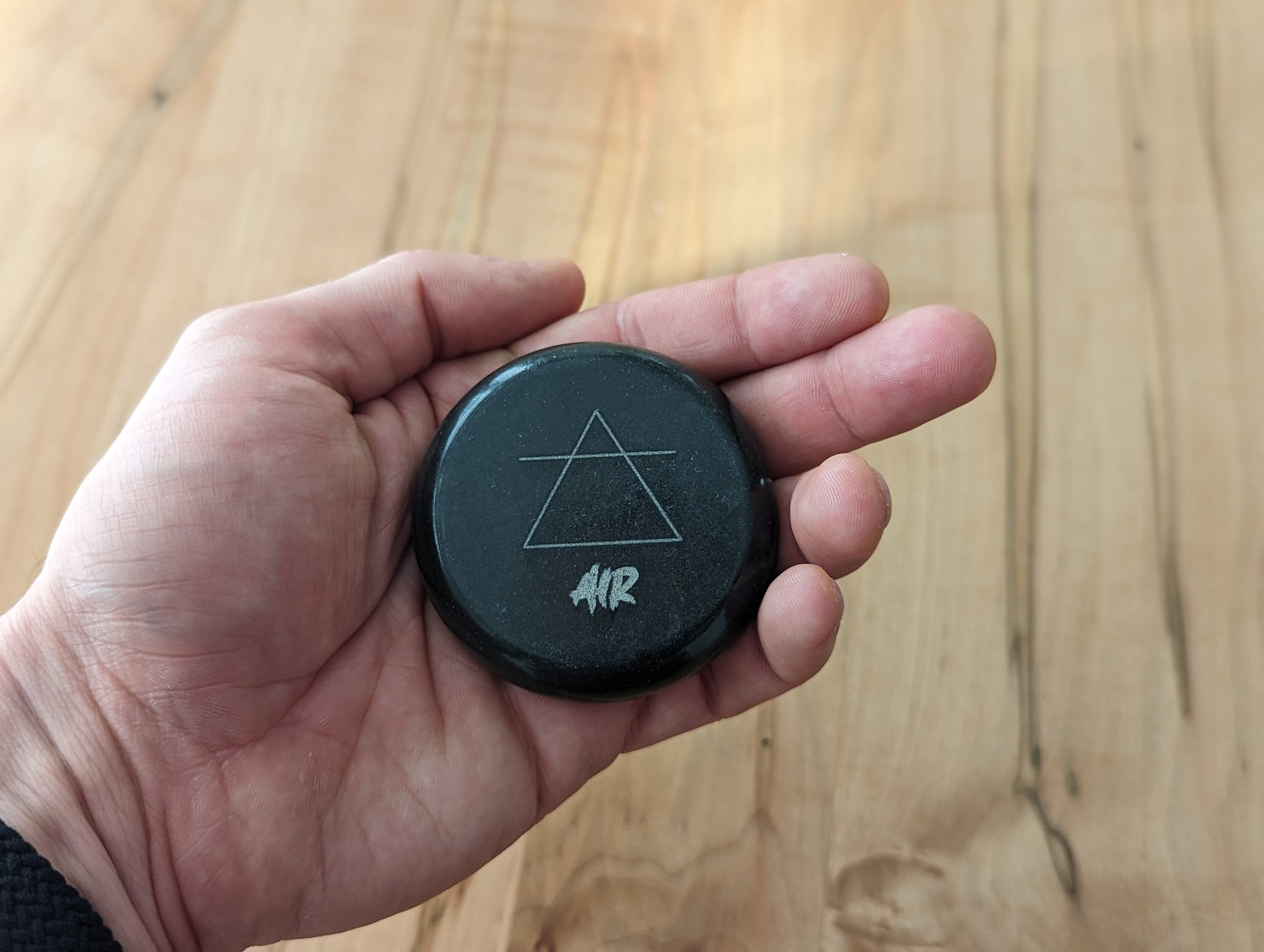 Set of 4x Alchemy Symbol Rune Stones Basalt Stone With Etsy