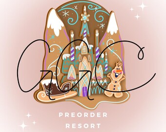 Arendelle / Die Eiskönigin / Anna Elsa Olaf / Lebkuchen Ornament