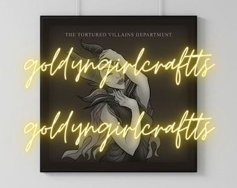 The Tortured Villains Department Album / Maleficent Photo Print