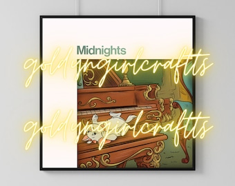 Midnights Album / Marie Photo Print