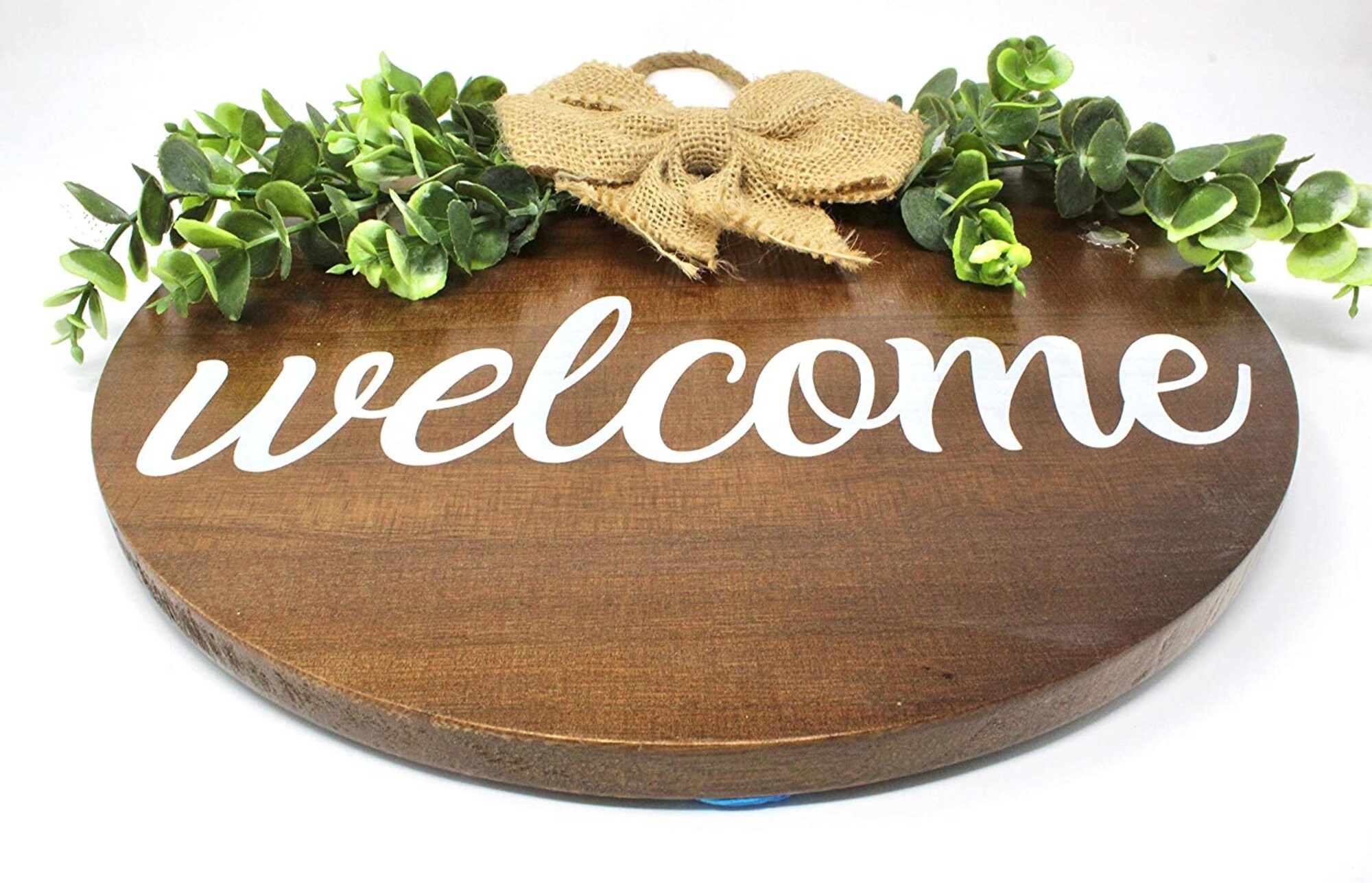 Mppchhn Willkommensschild Katzen Motiv - Holzschild 20cm Für Haustür, Garten & Wohnzimmer