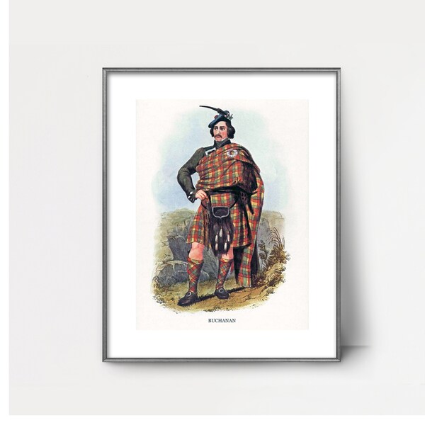 Buchanan Clan Etsy