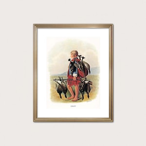 Grant Clan Hunter — R.R. McIan, 1845. Highland Clan Print. Scottish Tartan Art. (Museum Quality Print) Bild 1