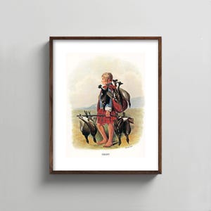 Grant Clan Hunter — R.R. McIan, 1845. Highland Clan Print. Scottish Tartan Art. (Museum Quality Print) Bild 3