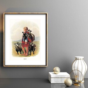 Grant Clan Hunter — R.R. McIan, 1845. Highland Clan Print. Scottish Tartan Art. (Museum Quality Print) Bild 4
