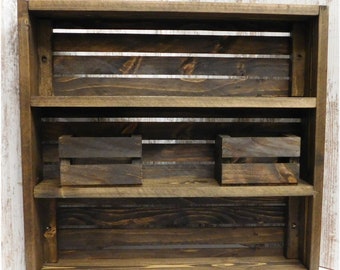 Kitchen decor sign and Spice Rack hand painted original design for the wine enthusiast and made with 100/% reclaimed wood