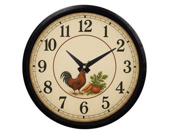Kitchen Wall Clock Farmhouse Decor Gift