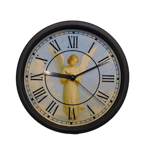 Angel Print Wall Clock