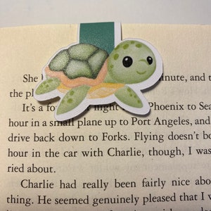 Sea Turtle Magnetic Bookmark