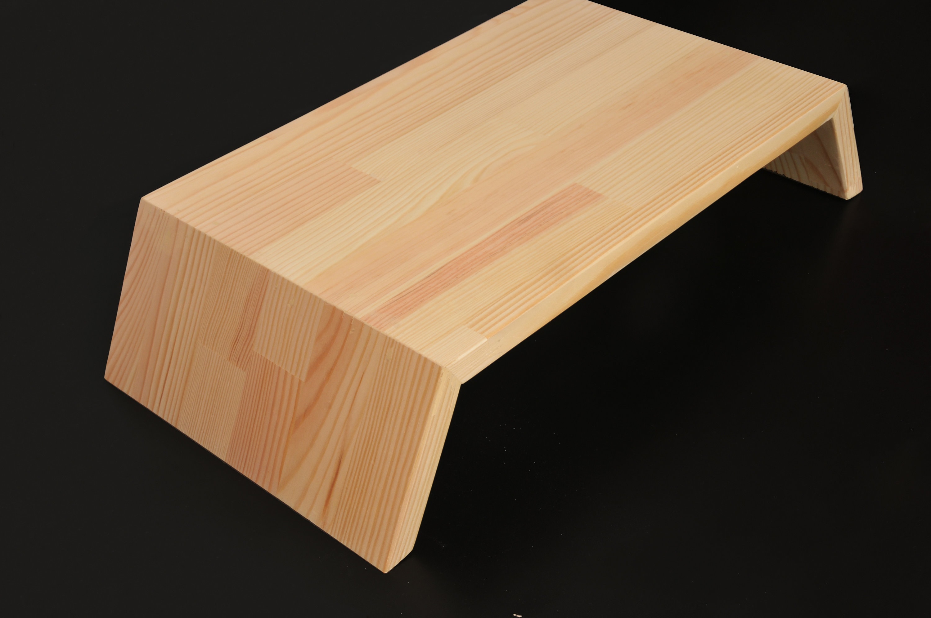 SUPERFINDINGS 4-stufiger Kartenständer Aus Holz - Displayhalter Für Postkarten, Fotos & Haarspangen