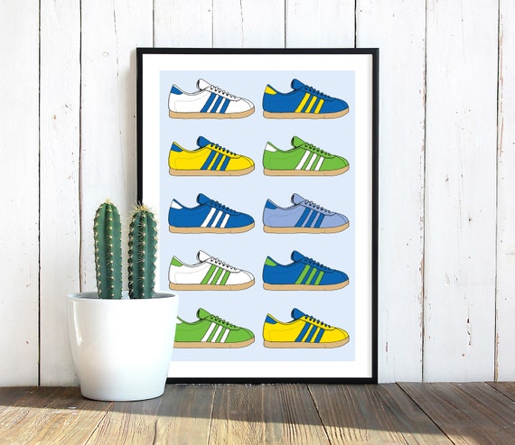 adidas originals wall art