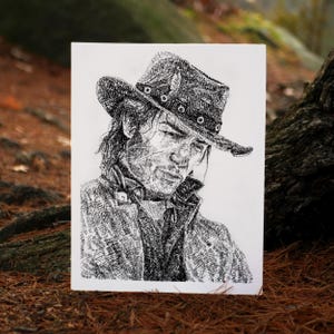 Redemption Word Art Portrait Print