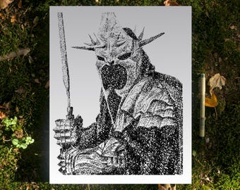 Król Czarownic - Portret w grafice słownej