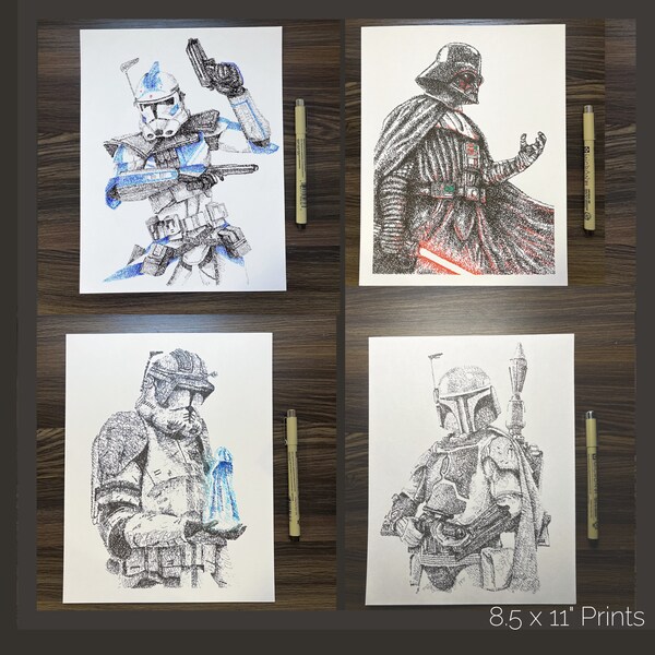 4 Prints Ihrer Wahl - Infinite Art Shop 4 Print Bundle