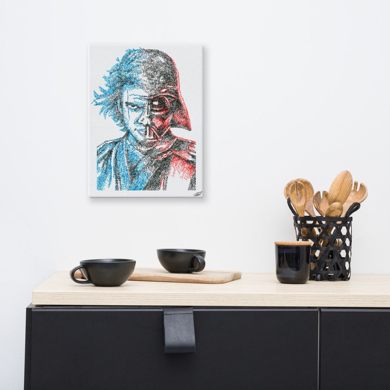 The Chosen One CANVAS Word Wall Art Etsy